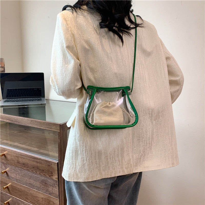 Transparent Mini Bucket Bag Acalora