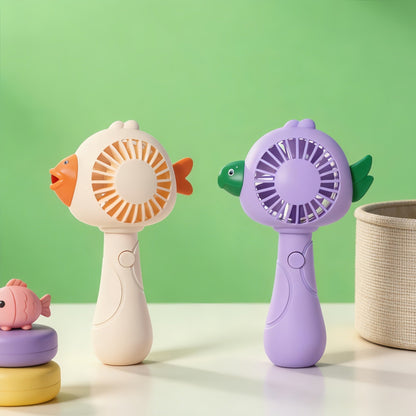 Ladies' Portable Handheld Fan with Animal Design Karnz