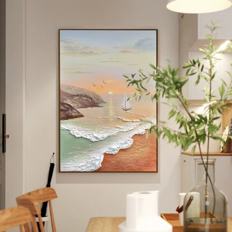 Scenic Seascape Canvas Artwork
