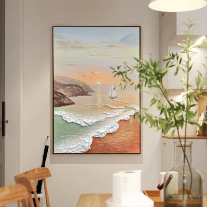 Scenic Seascape Canvas Artwork