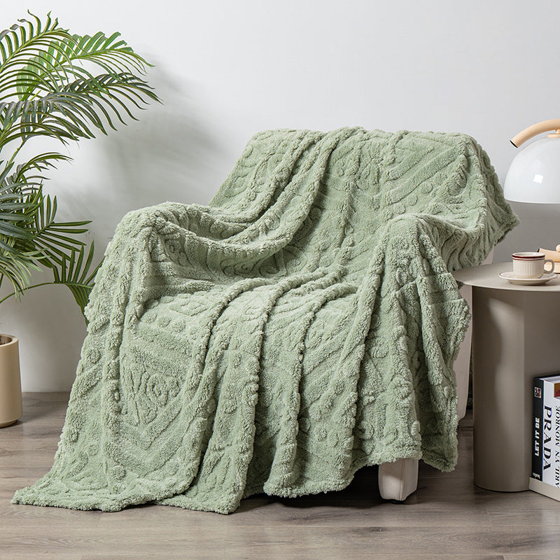 Unisex Cozy Plush Throw Blanket
