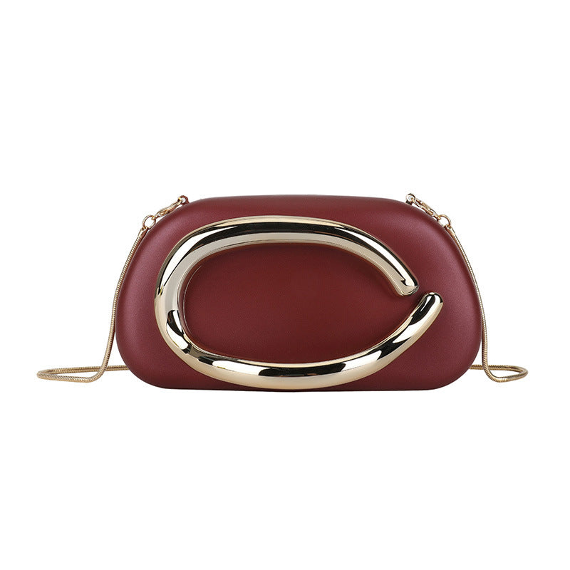 Chic Sculpted Crossbody Handbag Acalora