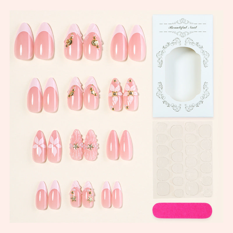 Premium Decorative Press-On Nail Set Acalora