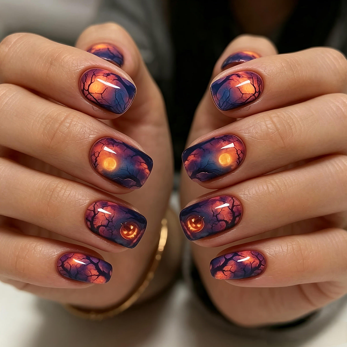 Artistic Ombre Nail Art Acalora