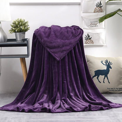 Plush Oversized Hooded Fleece Blanket