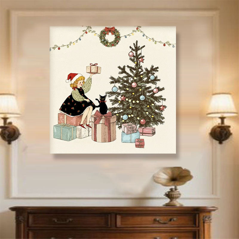 Vintage Christmas Wall Art