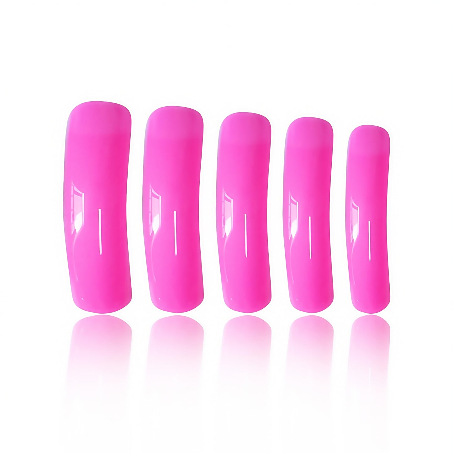 Stylish Sculpted Long Press-On Nails Acalora