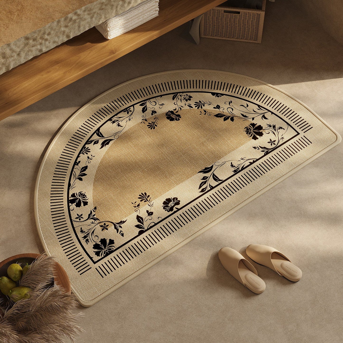 Chic Geometric Design Bath Mat