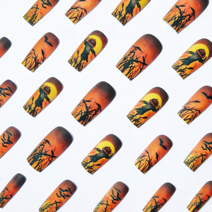 Halloween-Inspired Art Nail Wraps Acalora