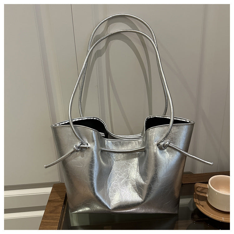 Stylish Leather Tote Bag Acalora
