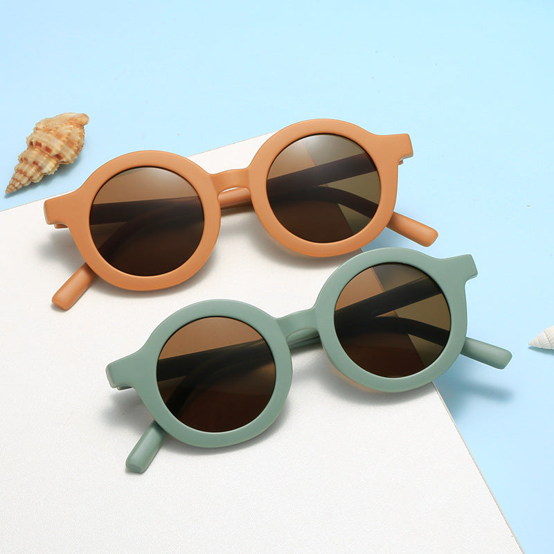 Women's round sunglasses with robust design and UV protection Bowlift