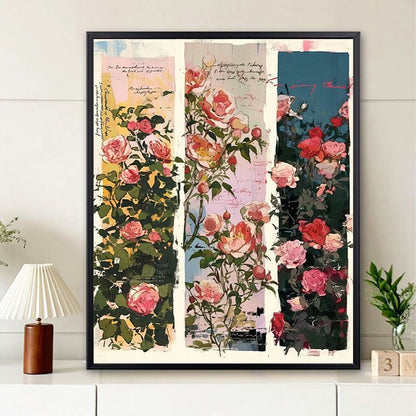 Vintage Floral Wall Art