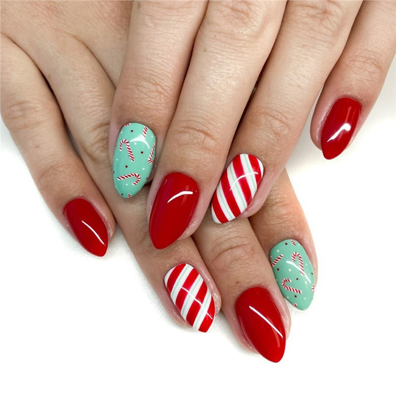 Festive Holiday Nail Art Acalora