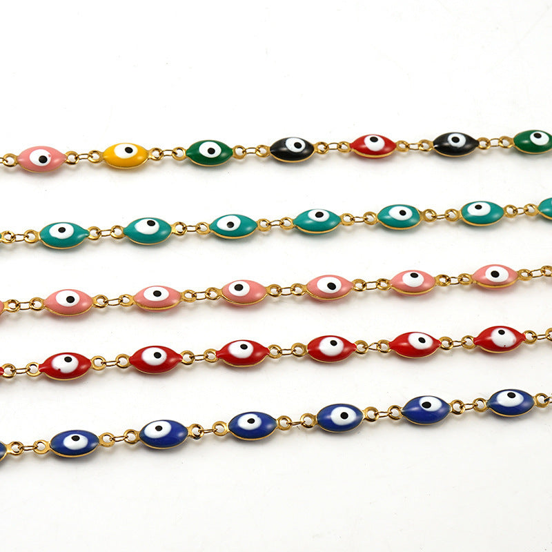 Colorful Evil Eye Bracelet Acalora