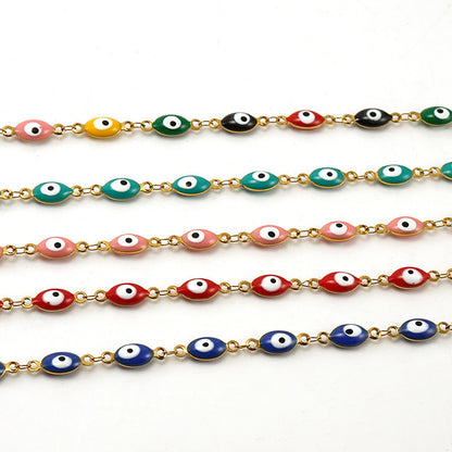 Colorful Evil Eye Bracelet Acalora