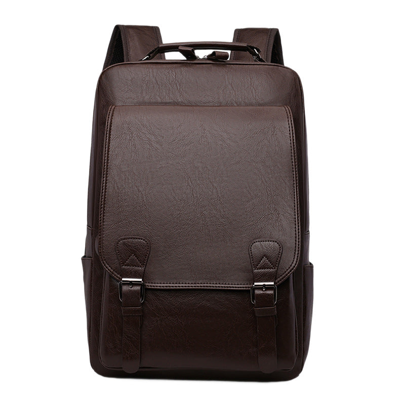 Stylish Leather Backpack Acalora