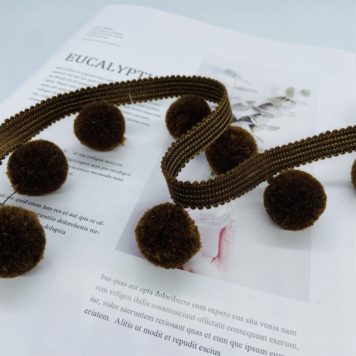 Decorative Pompon Trim Acalora