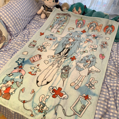 Animated Character Fleece Blanket