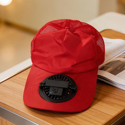 Women's Multifunctional Cooling Cap with Integrated Fan Karnz