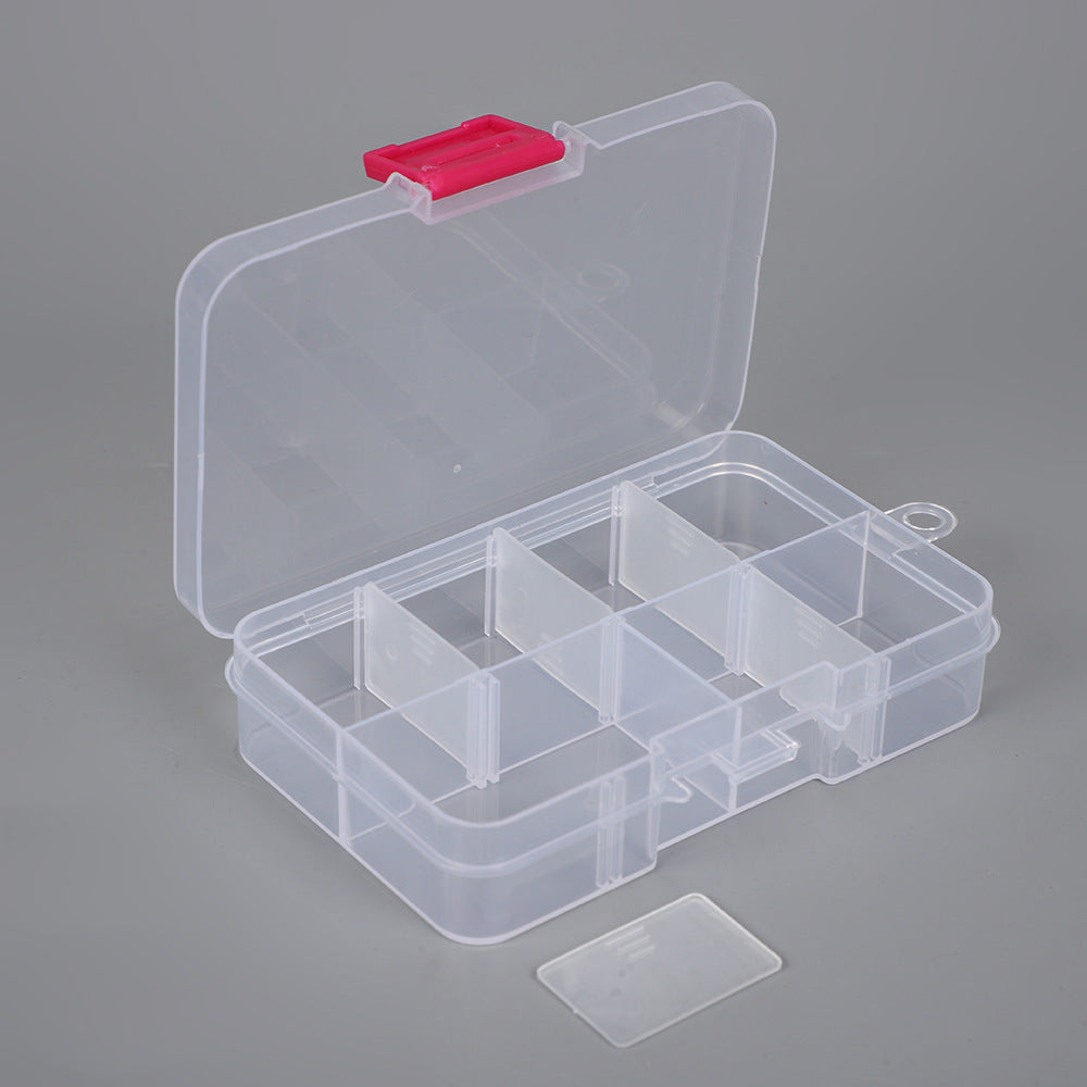Multi-Purpose Transparent Compartment Storage Case Acalora