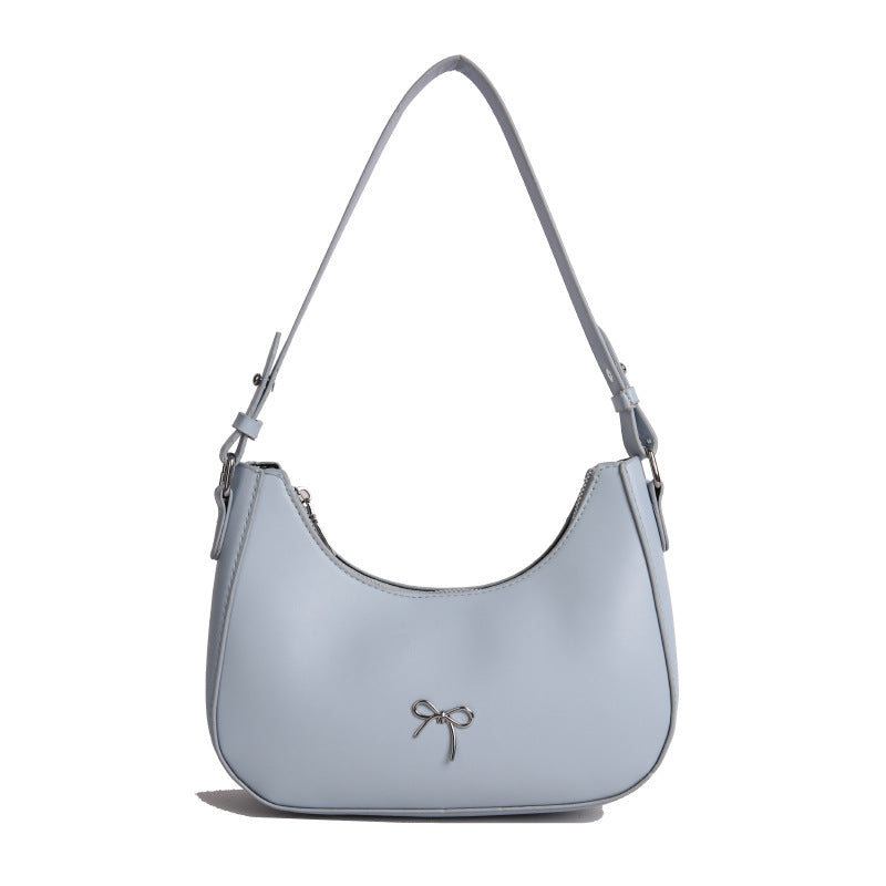 Stylish Bow Detail Shoulder Bag Acalora