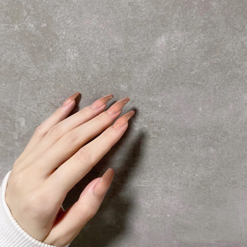 Artificial nails with elegant ombre effect Acalora