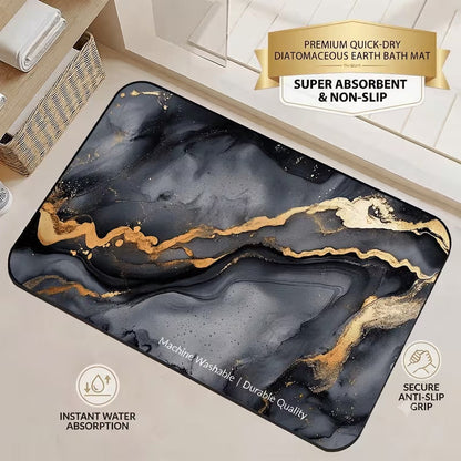 Quick-Dry Diatomaceous Earth Bath Mat