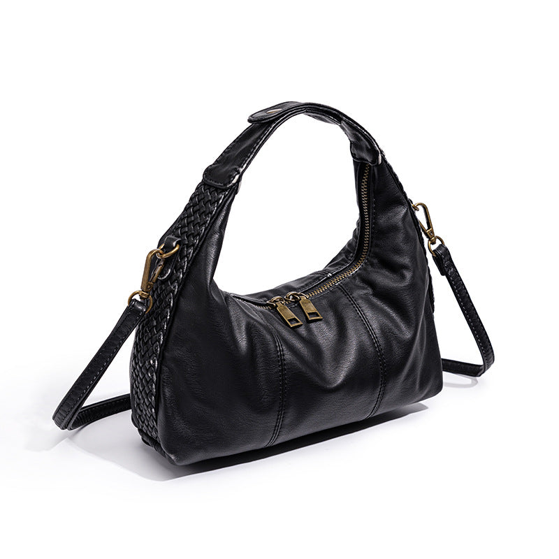 Stylish Leather Crossbody Bag Acalora