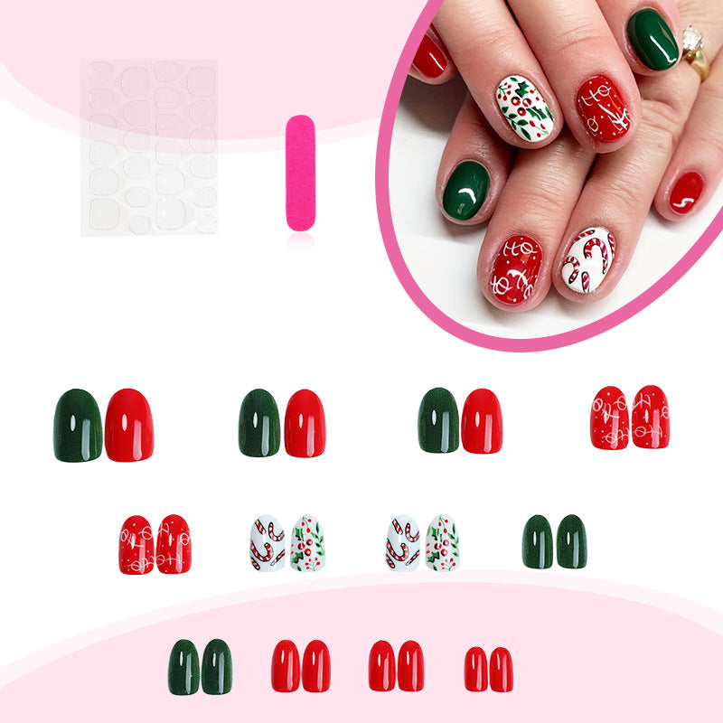Festive Press-On Nail Art Collection Acalora