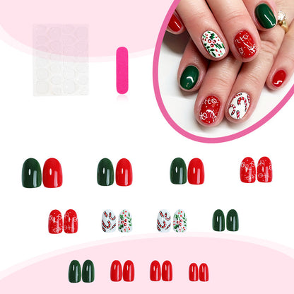 Festive Press-On Nail Art Collection Acalora