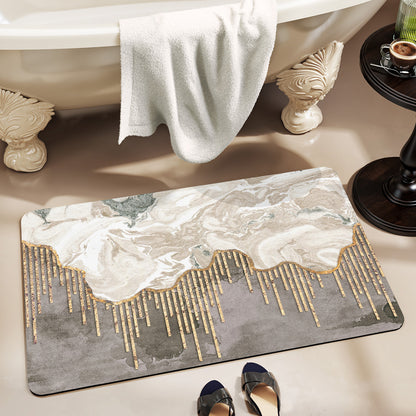 Luxurious Textured Bath Mat Acalora
