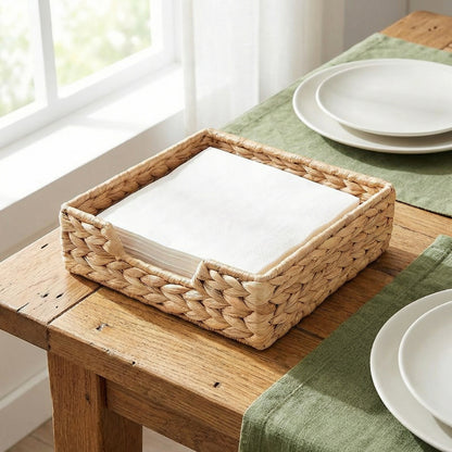 Handwoven Decorative Storage Tray Acalora