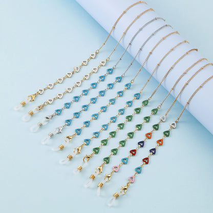 Heart-Shaped Eyewear Chain Acalora