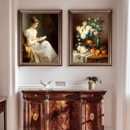 Framed Vintage Art Piece