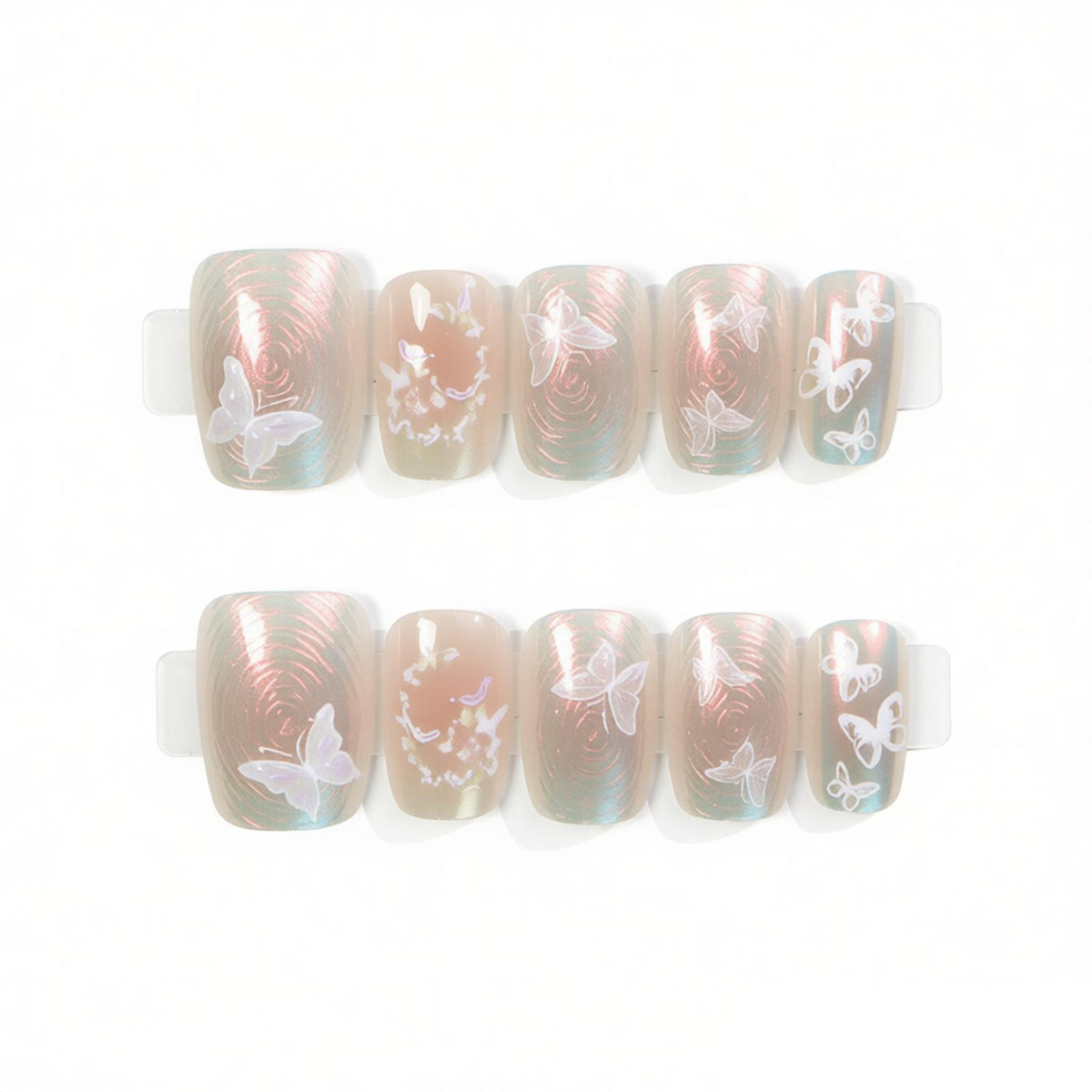 Elegant Butterfly Nail Art Set Acalora