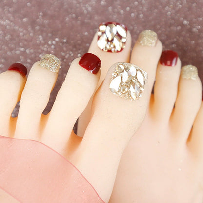 Premium Decorative Press-On Nail Set Acalora