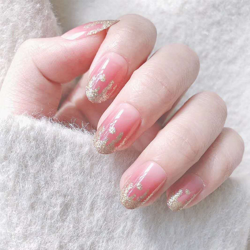 Elegant Glossy Press-On Nail Tips Acalora