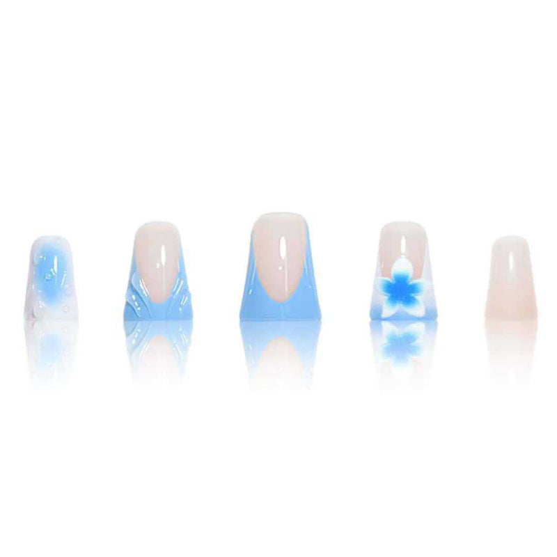 Artistic Long Press-On Nail Extensions Acalora