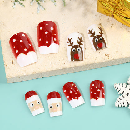 Festive Christmas Art Nails Acalora
