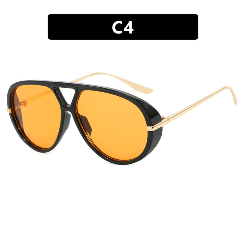 Women Oversized Sunglasses in fashionable Retro Design Bowlift