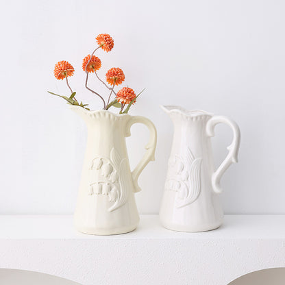 Decorative Ceramic Pitcher