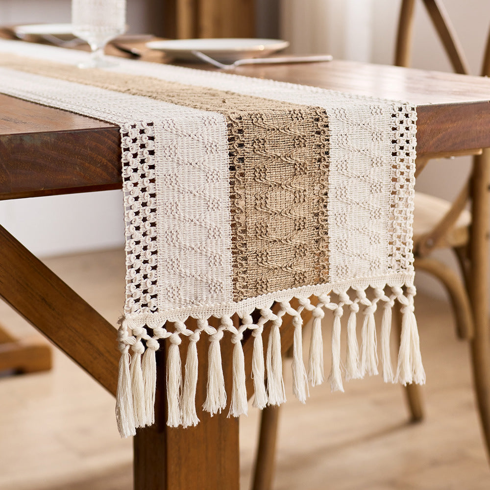 Elegant Textured Table Runner