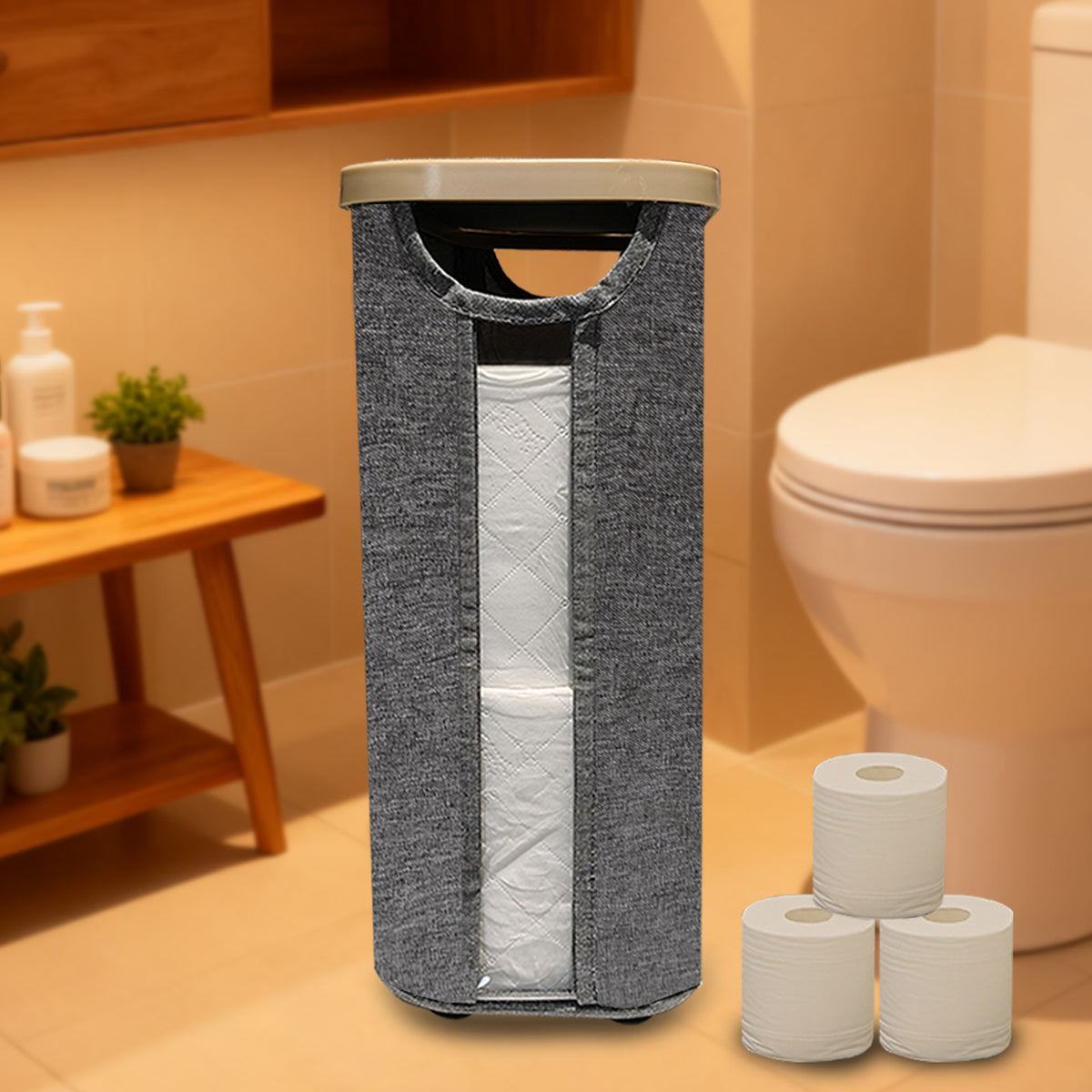 More Elegant and Functional Storage Basket with Practical Lid Acalora