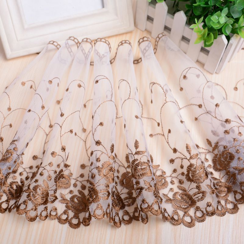 Elegant Embroidered Curtain Acalora