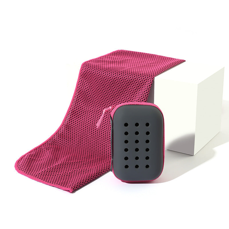 Women's Cooling Microfiber Towel with Storage Case Karnz