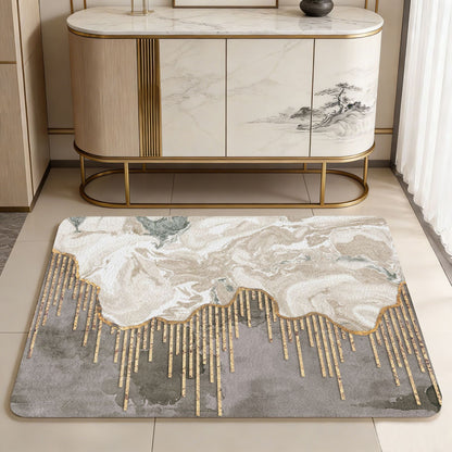 Fun Citrus-Themed Bath Mat Acalora