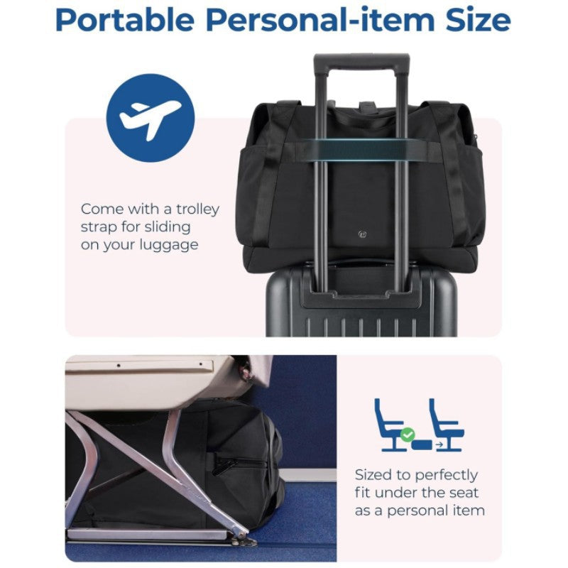 Versatile Foldable Carryall Tote Bag Acalora