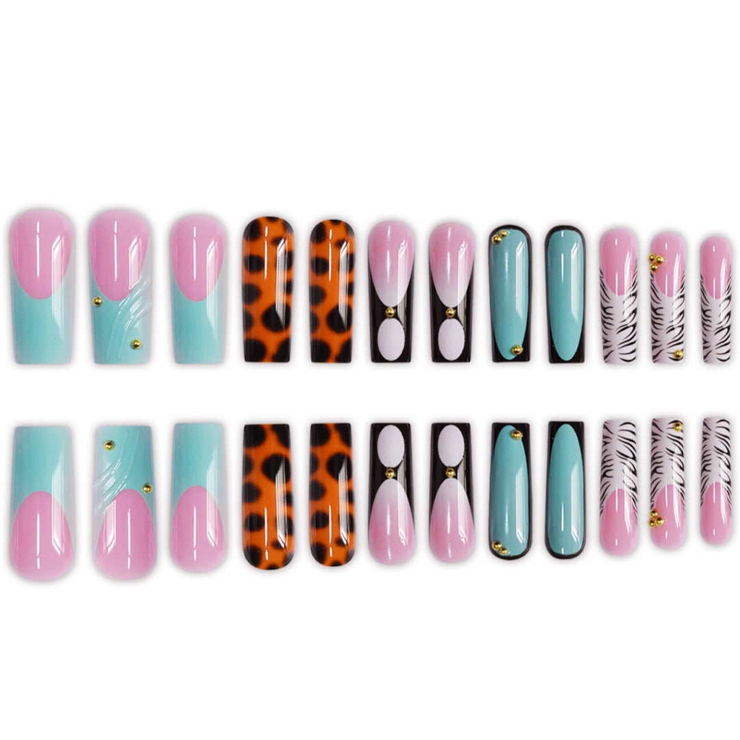 Artistic Press-On Nail Art Set Acalora
