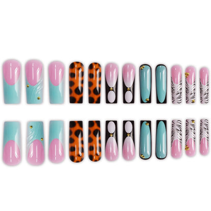 Artistic Press-On Nail Art Set Acalora