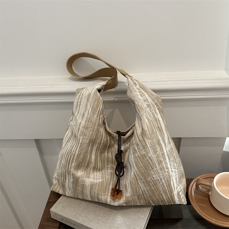 Versatile Velvet Shoulder Bag Acalora